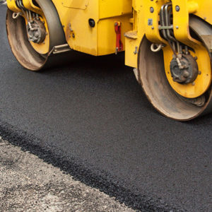 close up photo of a freshly paved road