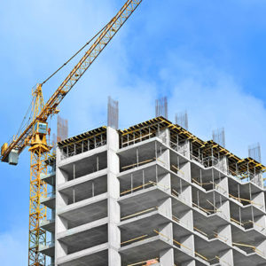 image of building being built with concrete